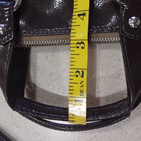 Coach Ashley Signature Satchel in Tan and Brown With Detachable Shoulder Strap - Picture 13 of 16